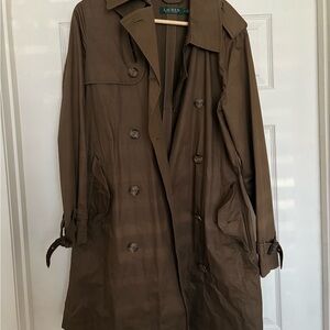 Lauren Brown Trench Coat